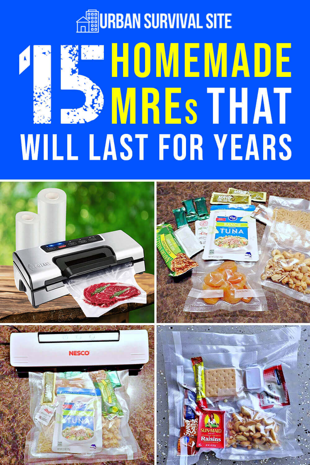 15 Homemade MREs That Will Last for Years | Blade Shopper