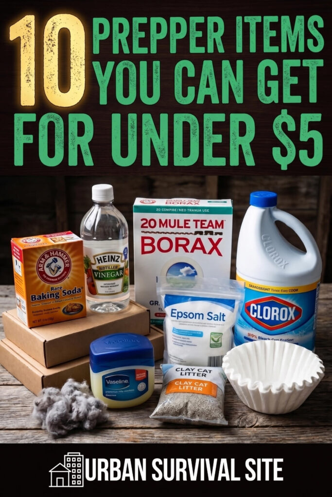 10 Prepper Items You Can Get for Under $5