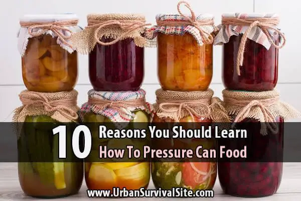10 Reasons Every Prepper Should Learn How to Pressure Can Food