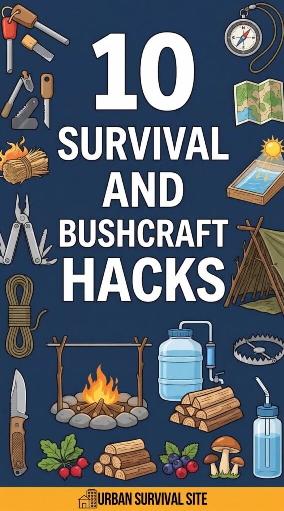 10 Survival and Bushcraft Hacks