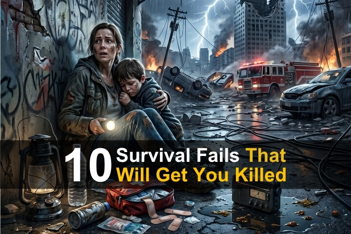 10 Survival Fails That Will Get You Killed 10 Survival Fails That Will Get You Killed