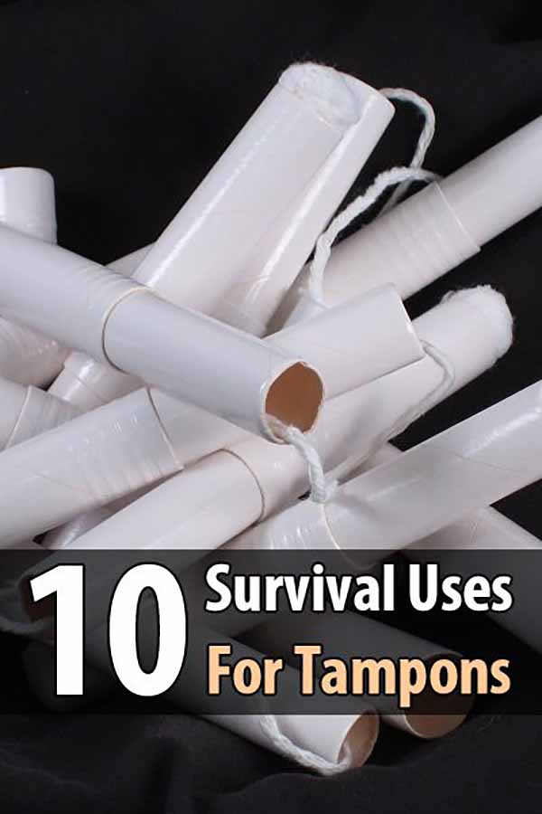 10 Survival Uses for Tampons