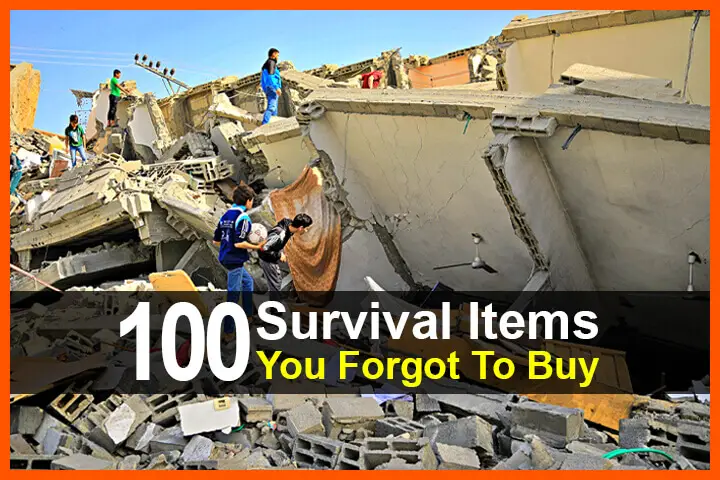 100 Most Overlooked Survival Items
