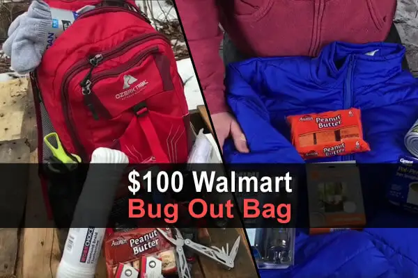 $100 Walmart Bug Out Bag