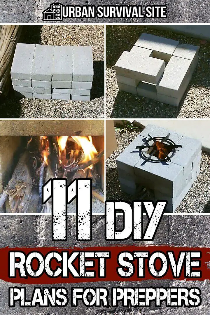 11 DIY Rocket Stove Plans for Preppers Urban Survival Site