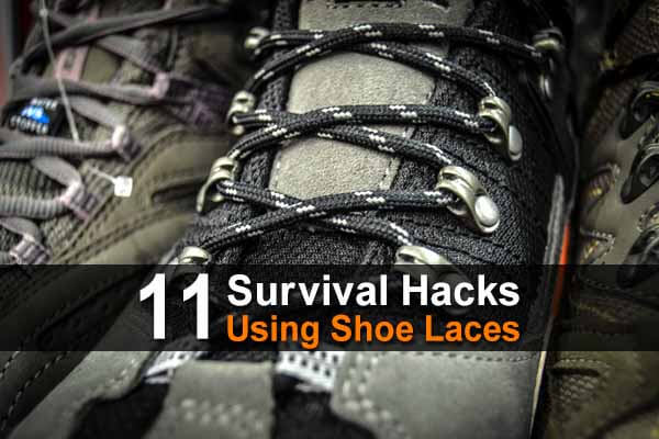 11 Survival Hacks Using Shoe Laces