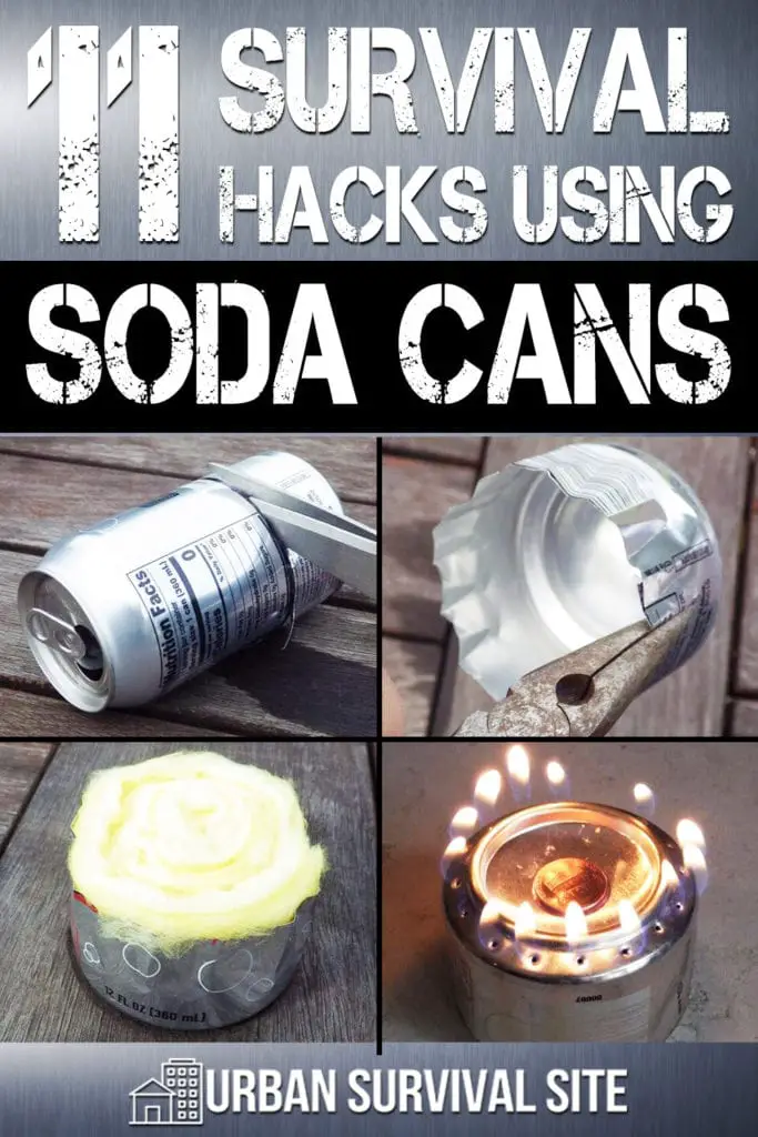 11 Survival Hacks Using Soda Cans