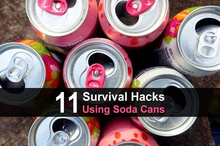 11 Survival Hacks Using Soda Cans