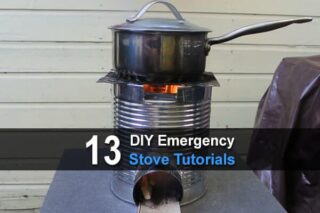 13 DIY Emergency Stove Tutorials