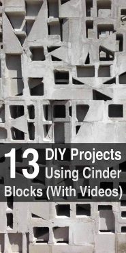 13 DIY Projects Using Cinder Blocks | Urban Survival Site