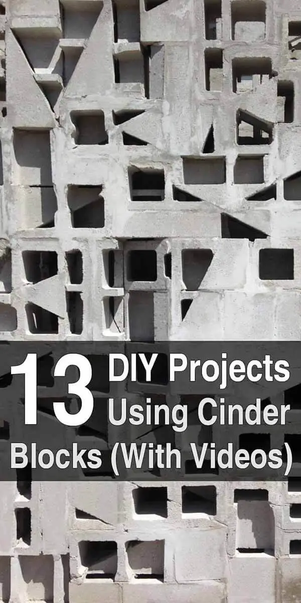 13 DIY Projects Using Cinder Blocks