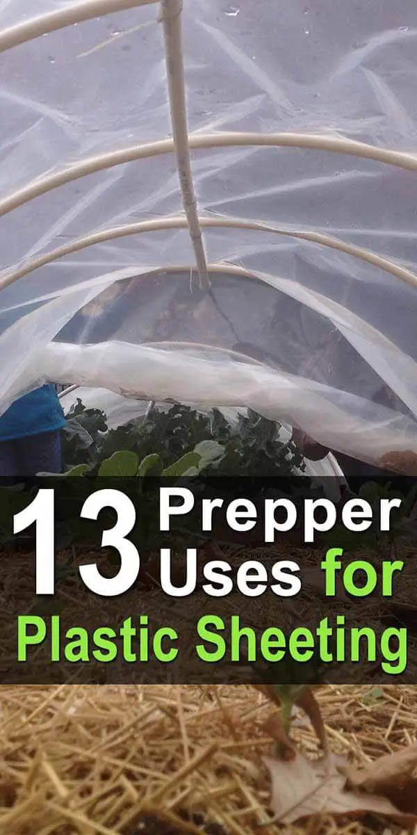 13 Prepper Uses for Plastic Sheeting