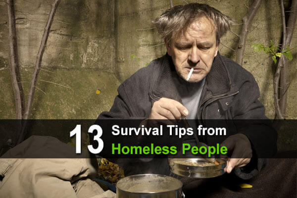 13 Survival Tips from Homeless People