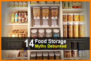 14 Food Storage Myths Debunked