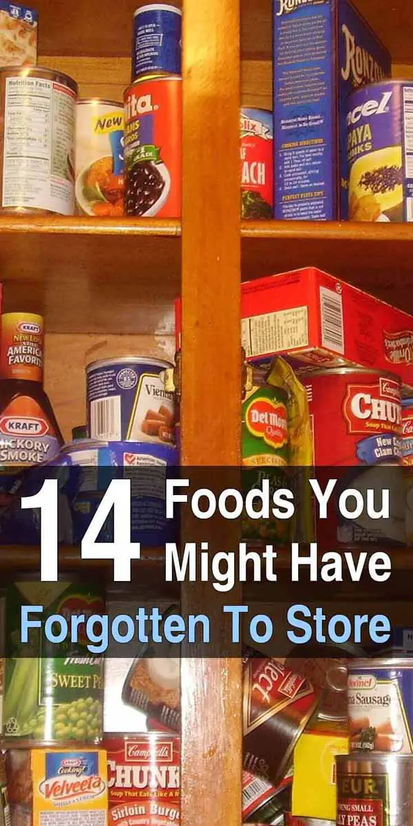 14 Foods You Might Have Forgotten To Store