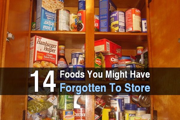 14 Foods You Might Have Forgotten To Store