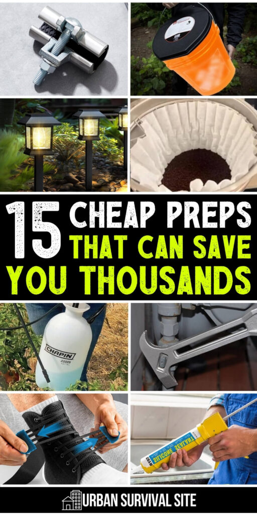 15 Cheap Preps That Can Save You Thousands