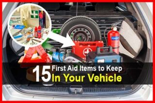 15 First Aid Items to Keep In Your Vehicle
