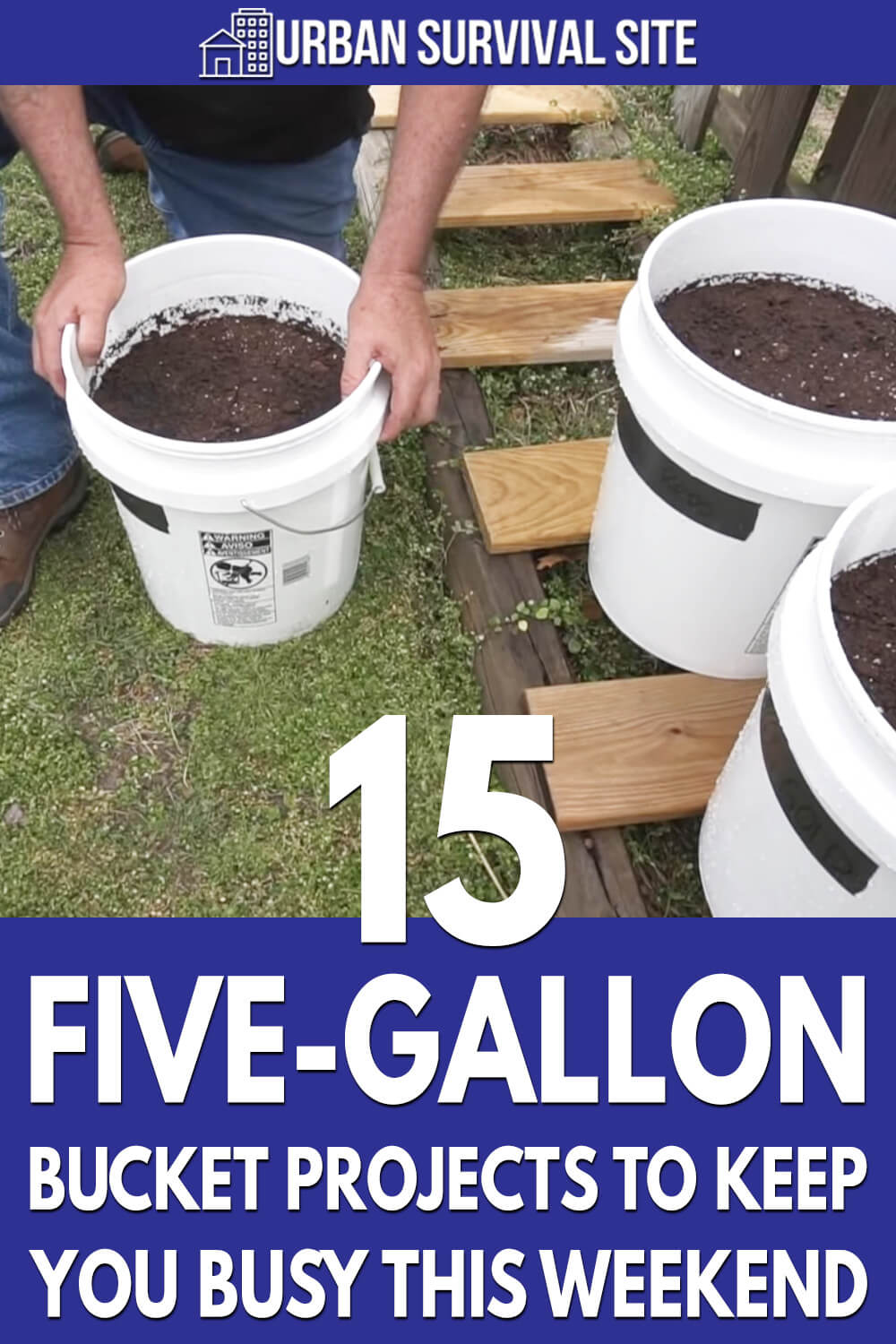15 Five-Gallon Bucket Projects to Keep You Busy This Weekend