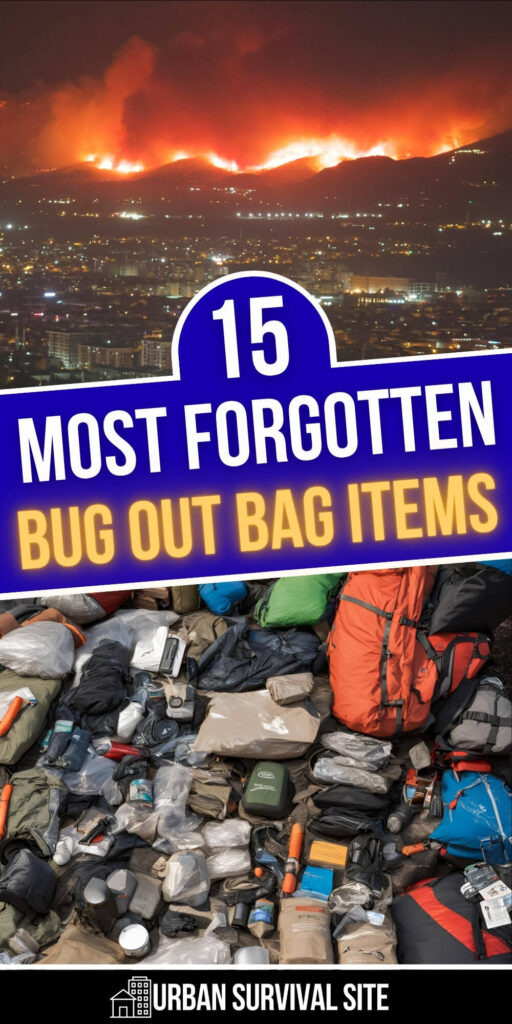 15 Most Forgotten Bug Out Bag Items