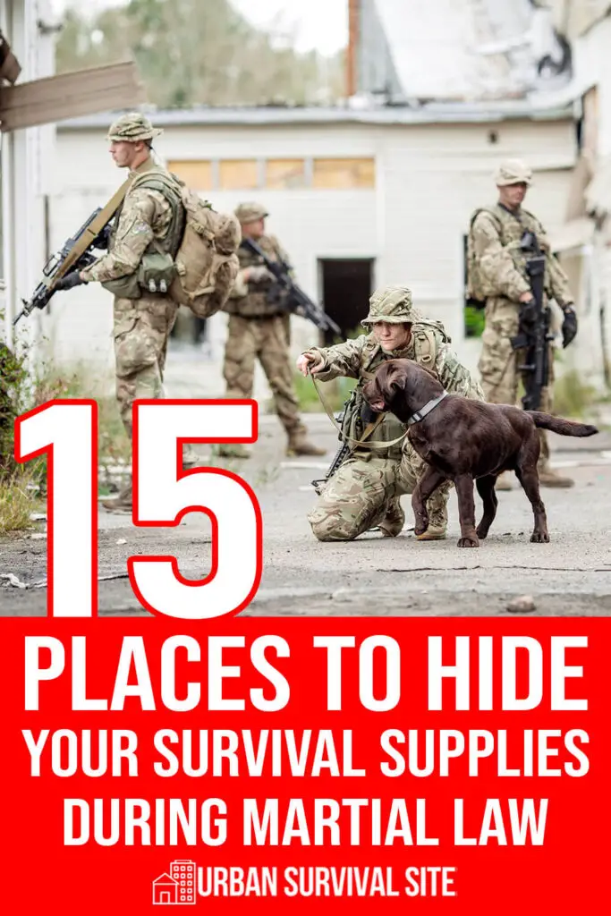 15 Places To Hide Your Survival Supplies During Martial Law