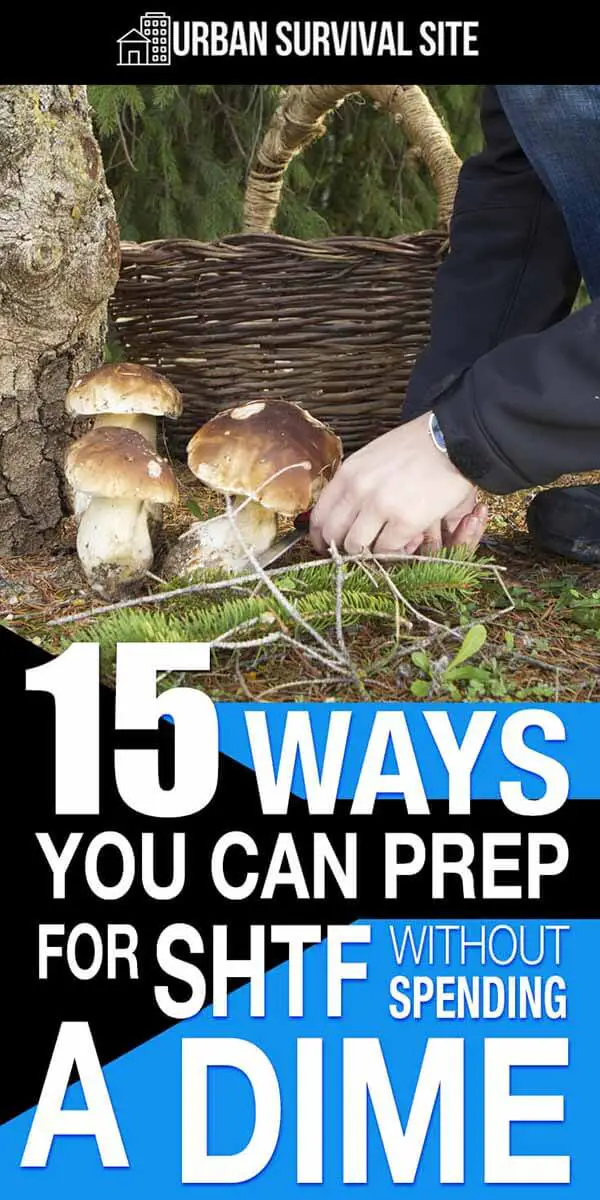 15 Ways You Can Prep for SHTF Without Spending a Dime