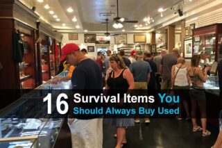 16 Survival Items You Should Always Buy Used