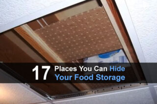 17 Places You Can Hide Your Food Storage