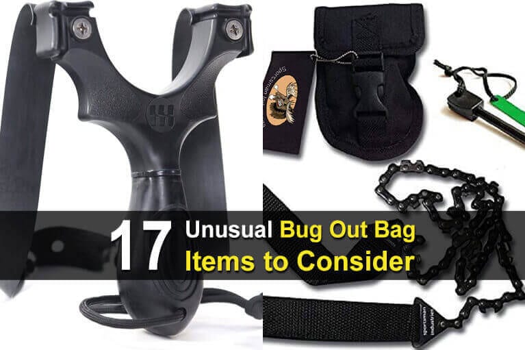 17 Unusual Bug Out Bag Items To Consider
