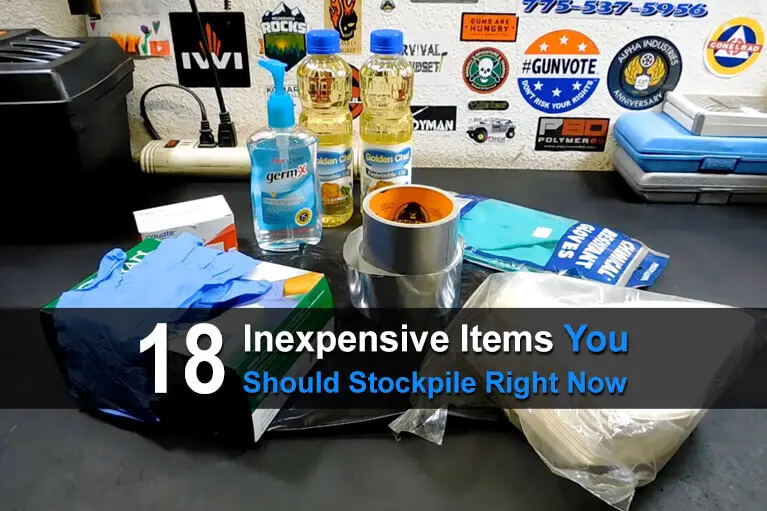 18 Inexpensive Items You Should Stockpile Right Now