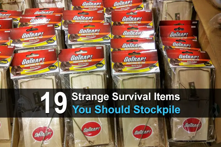 19 Strange Survival Items You Should Stockpile