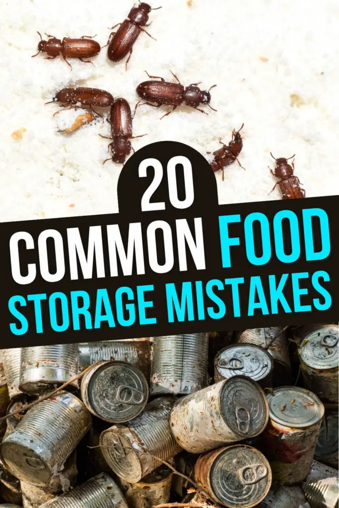 20 Common Food Storage Mistakes
