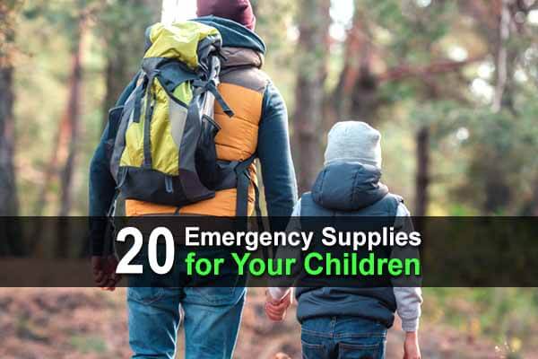 20 Emergency Supplies for Your Children