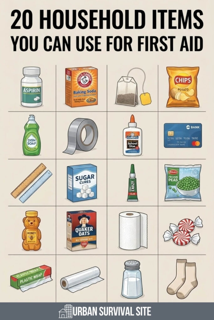 20 Household Items You Can Use for First Aid