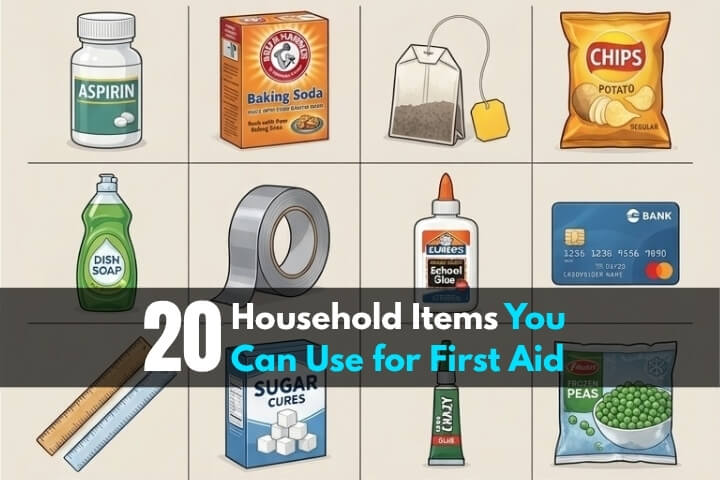 20 Household Items You Can Use for First Aid 20 Household Items You Can Use for First Aid