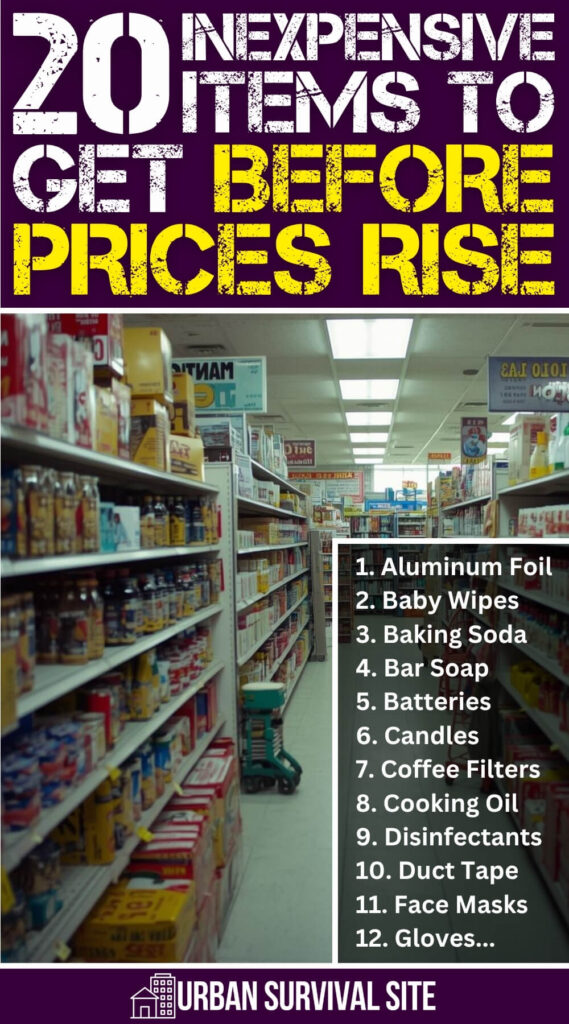 20 Inexpensive Items to Stockpile Before Prices Rise
