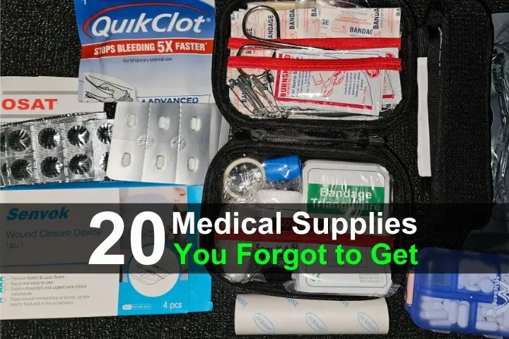 20 Medical Supplies You Forgot To Get