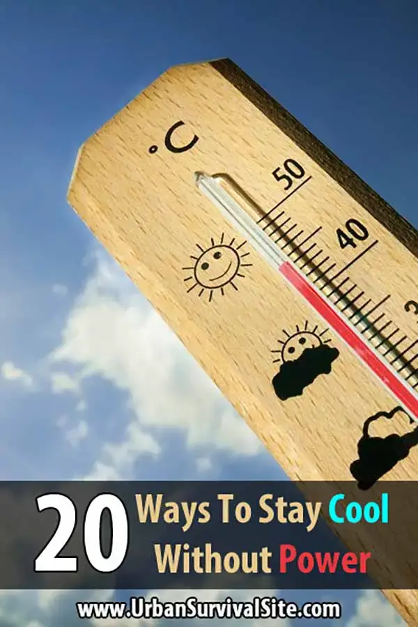 20 manieren om koel te blijven zonder stroom