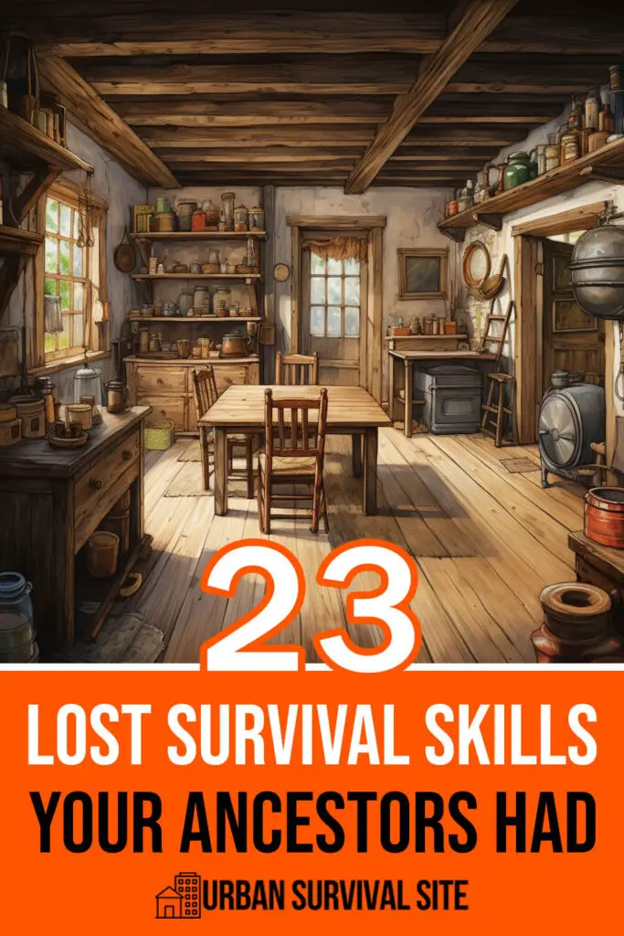 23 Lost Survival Skills Your Ancestors Had