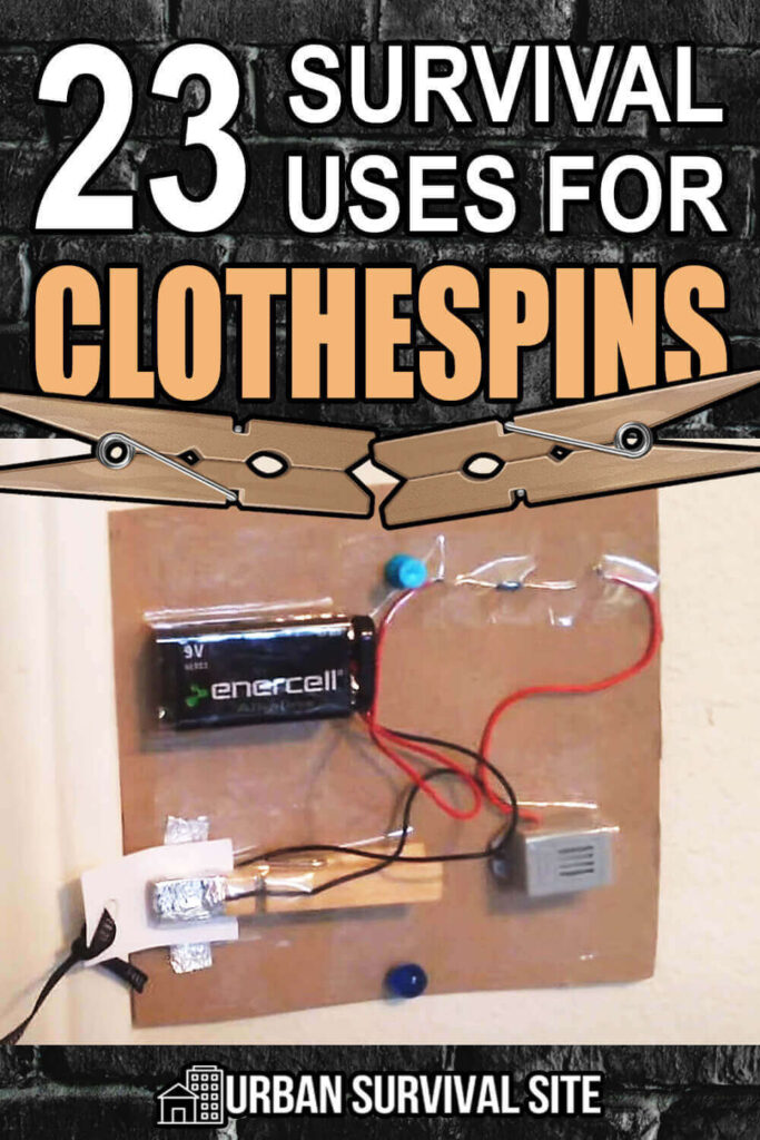 23 Survival Uses for Clothespins