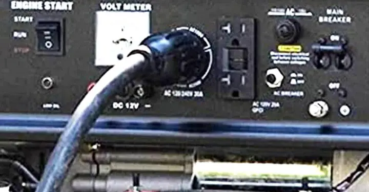 240 Volt Outlet Detail