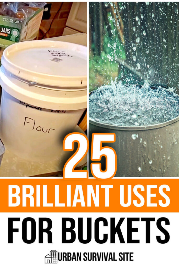 25 Brilliant Uses for Buckets