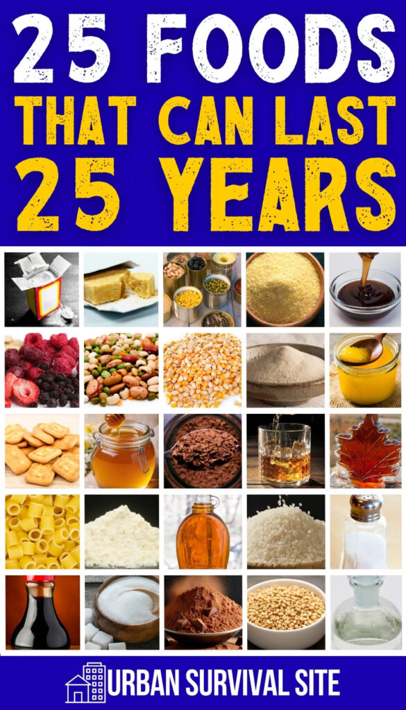 25 Foods That Can Last 25 Years