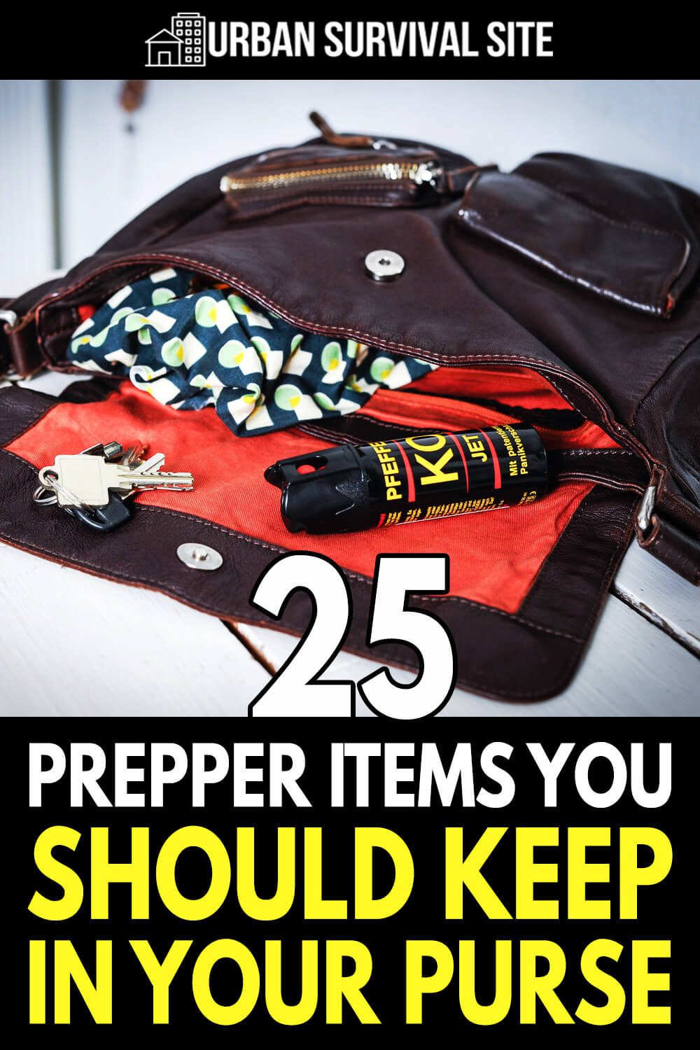 25 Prepper Items You Should Keep In Your Purse