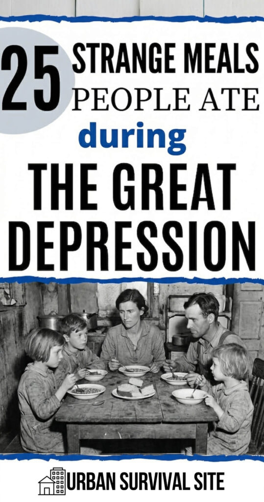 25 Strange Meals People Ate During The Great Depression