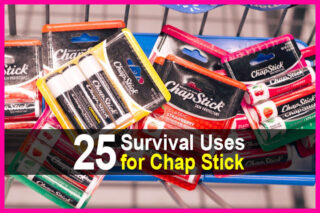 25 Survival Uses for Chap Stick