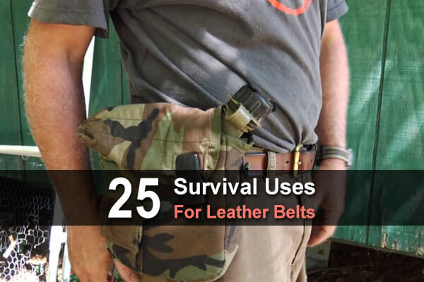25 Survival Uses For Leather Belts