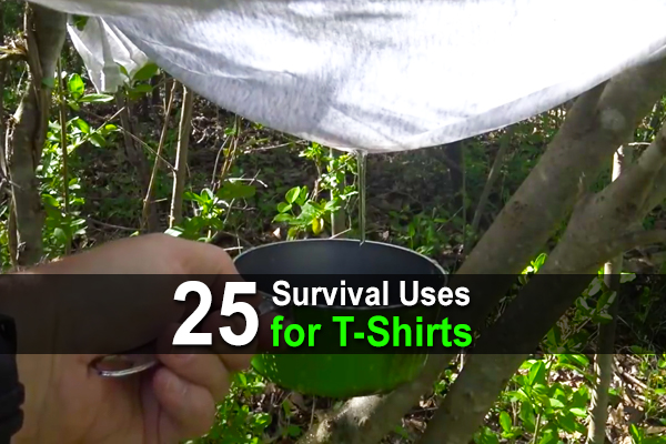 25 Survival Uses for T-Shirts