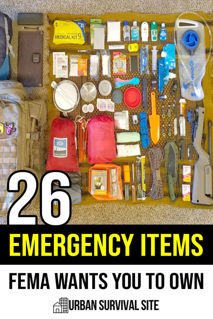 26 Emergency Items FEMA Wants You To Own