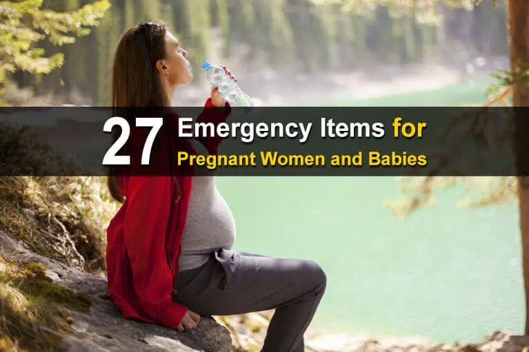 27 Emergency Items for Pregnant Women and Newborns